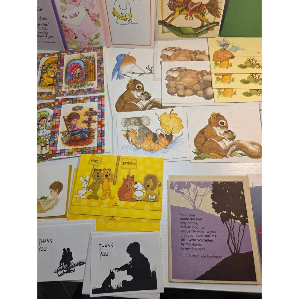 Lot of Vintage Card & Post cards with Envelopes